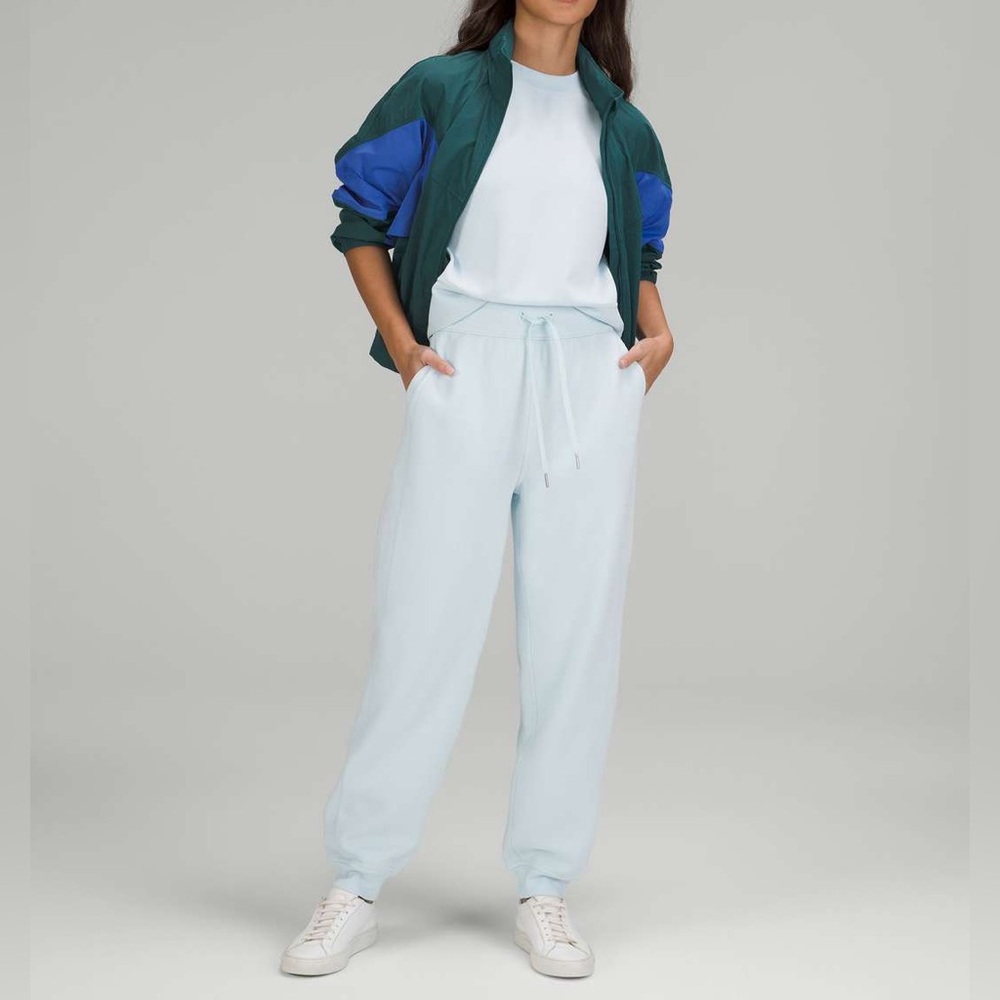 Lululemon Scuba Relaxed-Fit High Rise Jogger-Size 6- Powder Blue